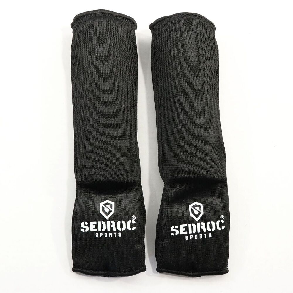 Sedroc Sports Fist Forearm & Knuckle Guards Padded Arm Sleeves Youth Child M EUC